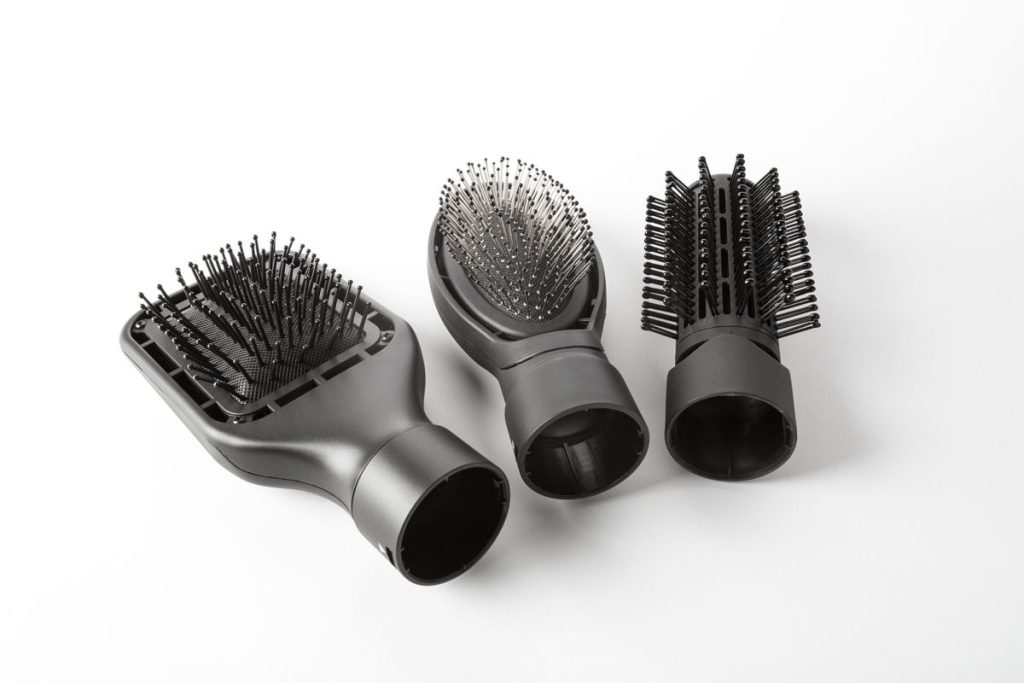 Dog Grooming Dryer Brush with changeable heads Four Paws Groom School